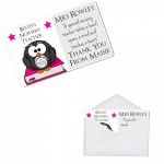 Personalised Bestest Nursery Teacher Metal Wallet / Purse Sentimental Card